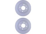 2X Hella 8DD 355 105-751 Disco Freno, Asse Anteriore