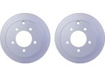 2 Dischi Freno Posteriori Hella Per Proton Lancer Vii