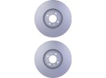 2X Hella 8DD 355 119-641 Disco Freno, Asse Anteriore