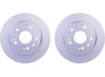 2X Hella 8DD 355 119-041 Disco Freno Asse Posteriore