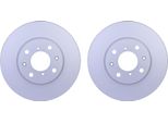 2X Hella 8DD 355 112-981 Disco Freno, Asse Anteriore