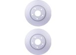 2X Hella 8DD 355 119-571 Disco Freno, Asse Anteriore