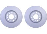 2X Hella 8DD 355 112-511 Disco Freno, Asse Anteriore