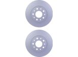 2X Hella 8DD 355 118-071 Disco Freno Asse Posteriore