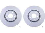 2X Hella 8DD 355 111-141 Disco Freno, Asse Anteriore