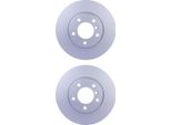 2X Hella 8DD 355 128-101 Disco Freno, Asse Anteriore