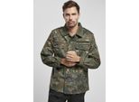 Brandit - Bw Campo Camicetta Zip Camicia Camouflage - S