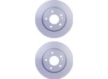 2X Hella 8DD 355 128-161 Disco Freno, Asse Anteriore