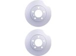 2X Hella 8DD 355 129-401 Disco Freno, Asse Anteriore