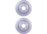 2X Disco Freno Hella 8DD 355 128-121 Per Bmw 5 Berlina (E60) 5 Touring (E61)