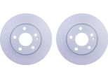 2 Dischi Freno Anteriori Hella Per Mercedes A-KLASSE (W169)