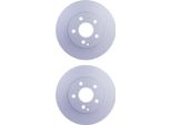 2X Hella 8DD 355 128-701 Disco Freno, Asse Anteriore