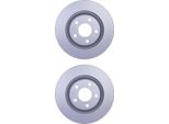 2X Hella 8DD 355 128-391 Disco Freno Asse Posteriore