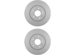 2X Hella 8DD 355 128-811 Disco Freno, Asse Anteriore