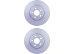 2X Hella 8DD 355 128-721 Disco Freno, Asse Anteriore