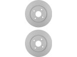 2X Hella 8DD 355 128-851 Disco Freno, Asse Anteriore