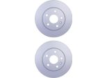 2X Hella 8DD 355 129-081 Disco Freno, Asse Anteriore