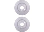 2 Dischi Freno Anteriori Hella Per Chrysler Citroen Dodge Jeep Lancia Peugeot