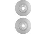 2X Hella 8DD 355 129-481 Disco Freno, Asse Anteriore