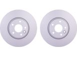 2X Disco Freno Hella 8DD 355 129-161 Per Ford Mondeo Iv Turnier (BA7) 52 1Mm