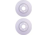 2X Hella 8DD 355 129-361 Disco Freno, Asse Anteriore