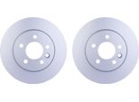 2X Hella 8DD 355 129-211 Disco Freno, Asse Anteriore
