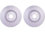 2X Hella 8DD 355 128-941 Disco Freno, Asse Anteriore