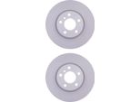 2X Hella 8DD 355 129-631 Disco Freno, Asse Anteriore
