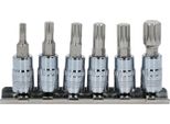 Ks Tools 1/4 "Chromeplus Set Di Bussole Xzn 6 Pezzi - 918.0645"