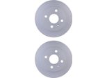 2X Hella 8DD 355 106-091 Disco Freno Asse Posteriore