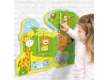 Gioco Da Parete Beleduc Scimmia Della Giungla Giocattolo Educativo In Legno 51 Cm
