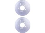 2X Hella 8DD 355 115-991 Disco Freno Per Asse Posteriore