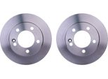 2X Hella 8DD 355 117-141 Disco Freno Asse Posteriore