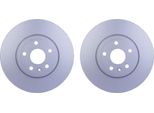 2X Hella 8DD 355 118-391 Disco Freno, Asse Anteriore