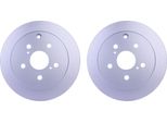 2X Hella 8DD 355 119-021 Disco Freno Asse Posteriore