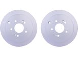 2X Hella 8DD 355 119-051 Disco Freno Asse Posteriore