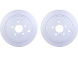 2 Dischi Freno Posteriori Hella Per Scion Toyota FR-S Brz Impreza Legacy