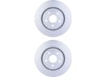 2X Hella 8DD 355 122-411 Disco Freno, Asse Anteriore