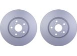 2X Hella 8DD 355 122-241 Disco Freno, Asse Anteriore
