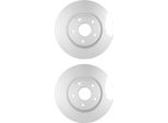2X Hella 8DD 355 123-151 Disco Freno, Asse Anteriore