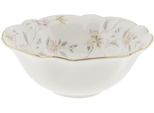 Clayre & Eef Twfbo Zuppiera Ø 15 Cm Fiori In Porcellana Multicolore Rotonda