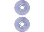 2X Hella 8DD 355 125-351 Disco Freno, Asse Anteriore