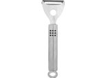 Alpina, Pelapatate In Acciaio Inox 18,5 Cm Per Frutta E Verdura, Molto Robusto, Argento