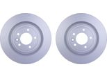 2X Hella 8DD 355 123-091 Disco Freno Asse Posteriore