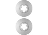 2X Hella 8DD 355 123-131 Disco Freno, Asse Anteriore