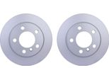 2X Hella 8DD 355 123-001 Disco Freno Asse Posteriore