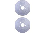 2X Hella 8DD 355 122-941 Disco Freno Asse Posteriore