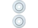 2X Hella 8DD 355 132-691 Disco Freno, Asse Anteriore