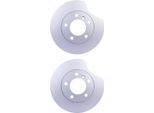 2X Hella 8DD 355 127-031 Disco Freno, Asse Anteriore