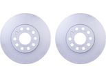 2X Hella 8DD 355 128-001 Disco Freno, Asse Anteriore